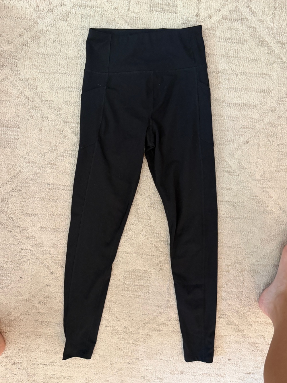 Calvin Klein Black High-Waist Womens Leggings